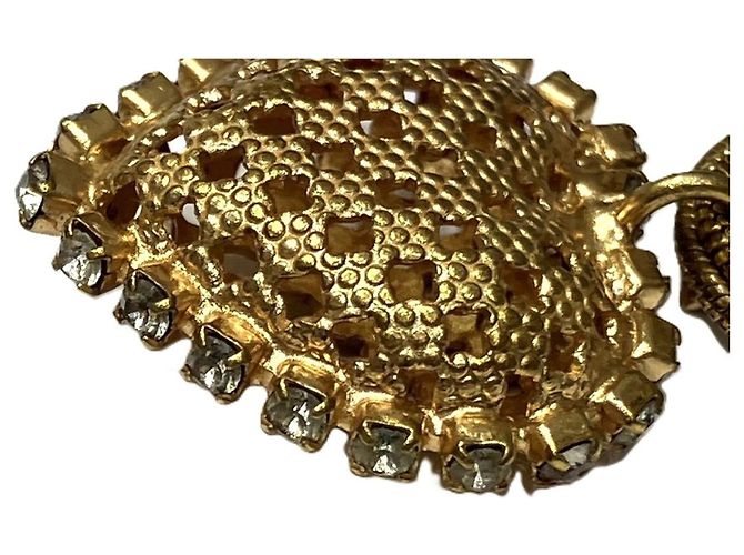 Bracciale con charm Chanel in oro D'oro - vista 7