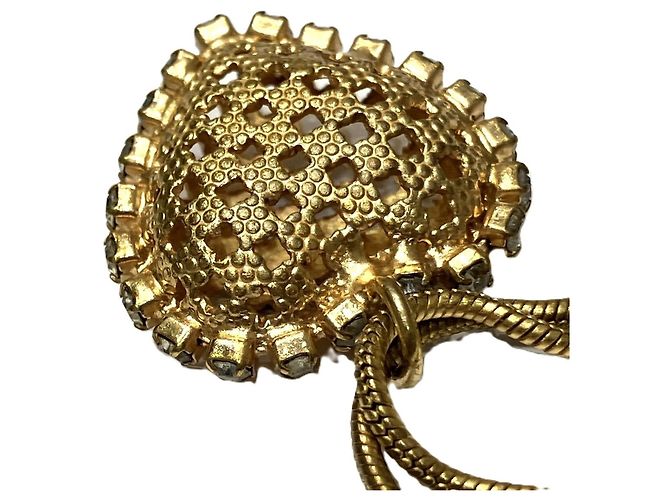 Bracciale con charm Chanel in oro D'oro - vista 8