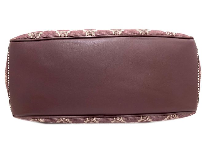 Céline Borsa Celine Boogie Bag motivo Macadam Bordò - vista 4
