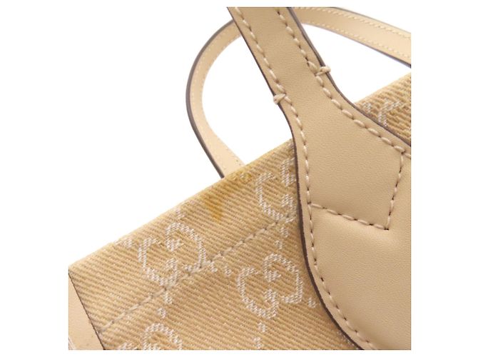 Borsa 2-Way Gucci Ophidia Medium Beige - vista 11