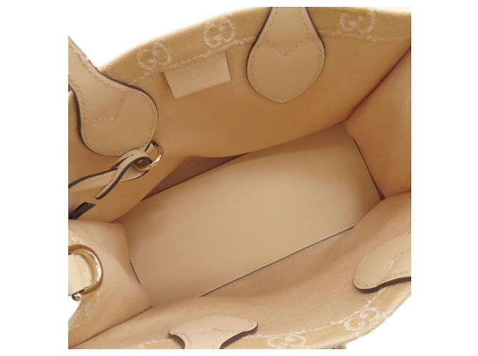 Borsa 2-Way Gucci Ophidia Medium Beige - vista 5