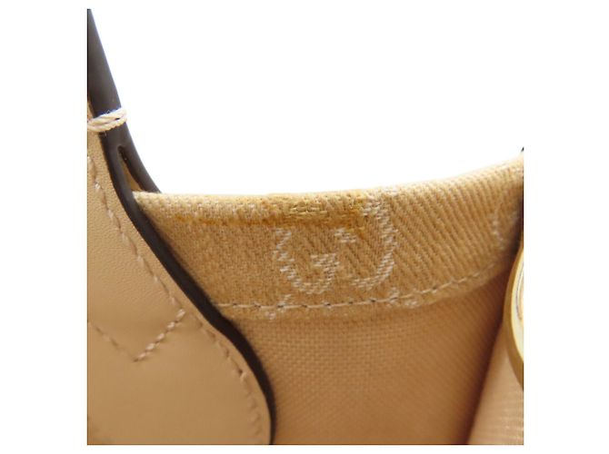 Borsa 2-Way Gucci Ophidia Medium Beige - vista 9