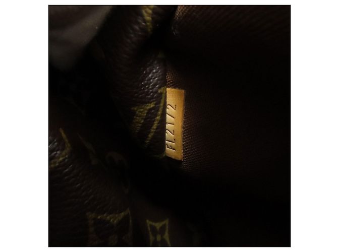 Borsa Tote Louis Vuitton Monogram Marrone Monogramma - vista 6