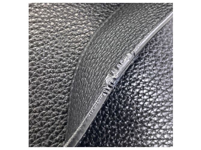 Prada Rucksack 2VZ099 Triangle aus Leder Schwarz - Ansicht 10