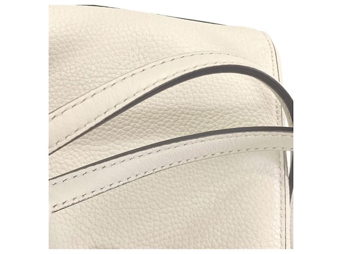 Mini borsa a tracolla Fendi Origami Bianco - vista 11
