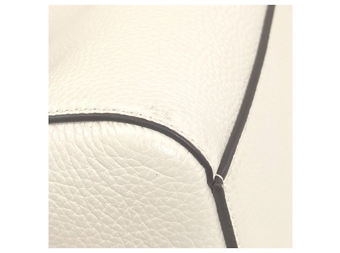 Mini borsa a tracolla Fendi Origami Bianco - vista 13