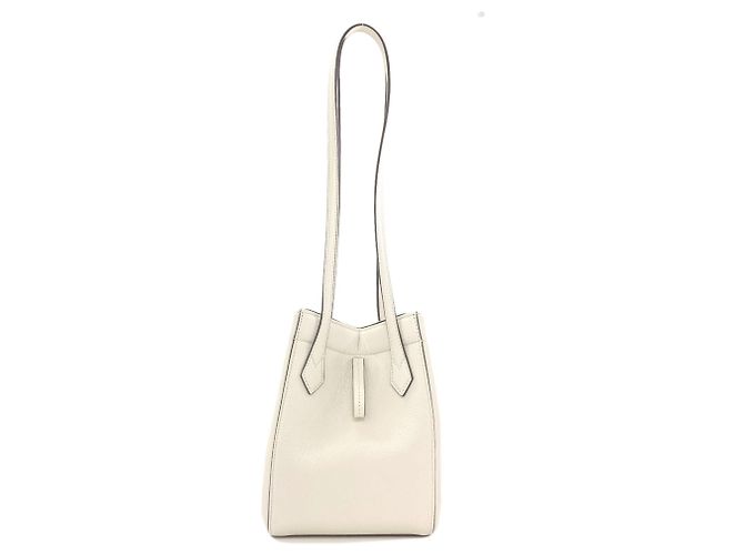 Mini borsa a tracolla Fendi Origami Bianco - vista 2