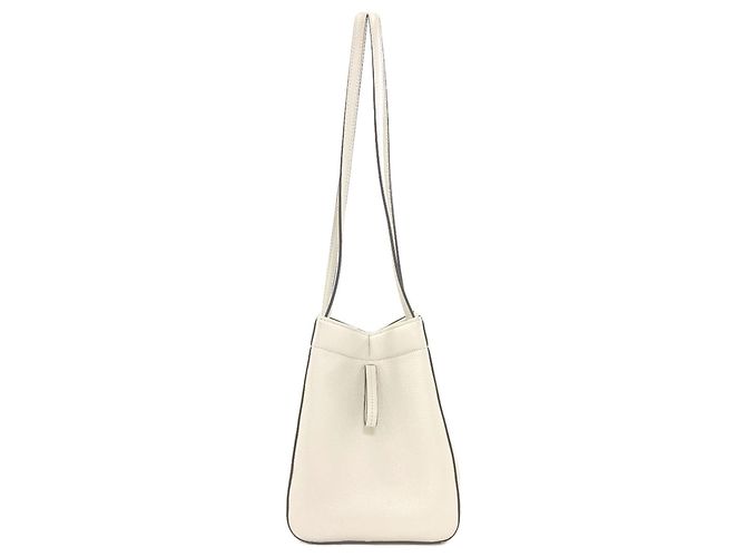 Mini borsa a tracolla Fendi Origami Bianco - vista 3