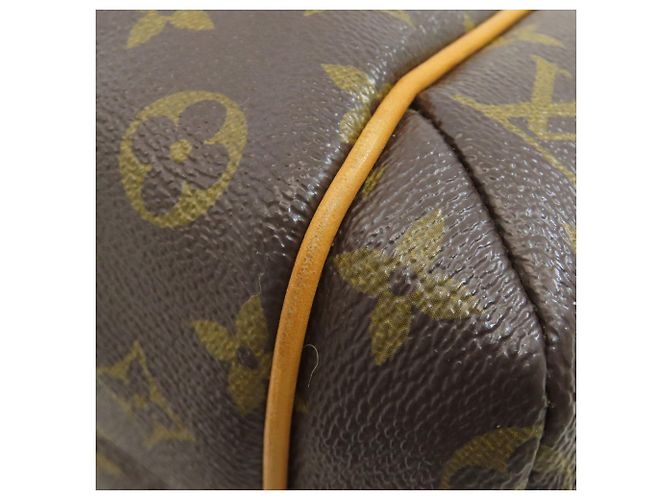 Borsa Tote Louis Vuitton Totally PM Marrone Monogramma - vista 13