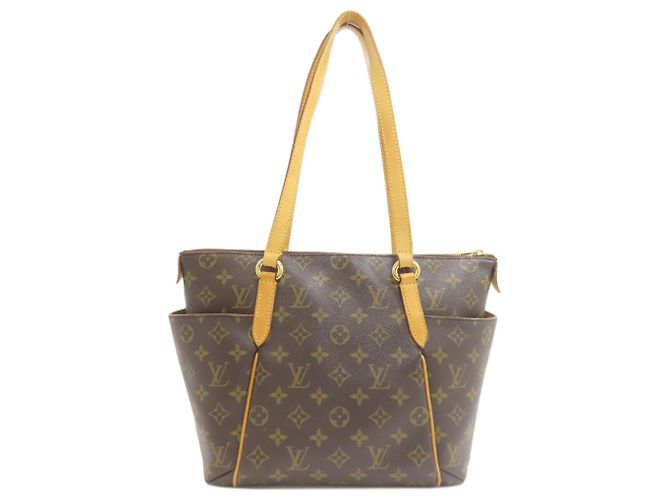 Borsa Tote Louis Vuitton Totally PM Marrone Monogramma - vista 2