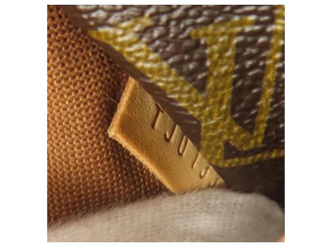 Borsa Tote Louis Vuitton Totally PM Marrone Monogramma - vista 6