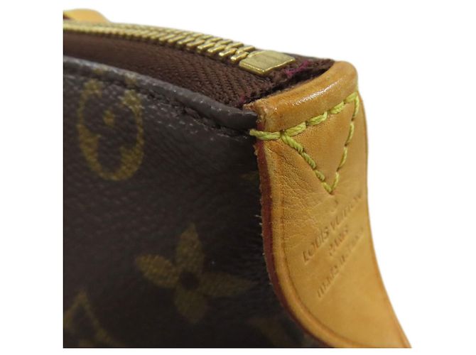 Borsa Tote Louis Vuitton Totally PM Marrone Monogramma - vista 9