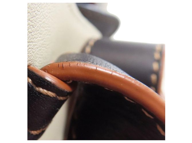 Loewe Hammock 2-Way Handtasche Schwarz Beige - Ansicht 13