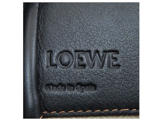 Loewe Hammock 2-Way Handtasche Schwarz Beige - Ansicht 6