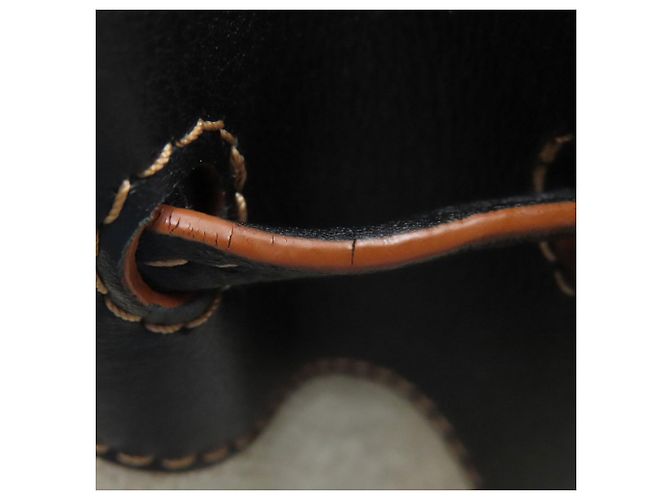 Loewe Hammock 2-Way Handtasche Schwarz Beige - Ansicht 8