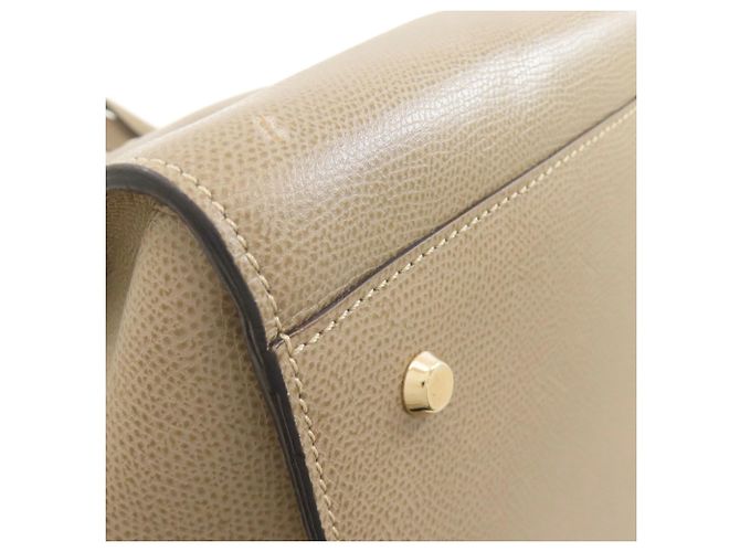 Borsa 2-Way B-Cube in pelle di vitello marrone Valextra - vista 22