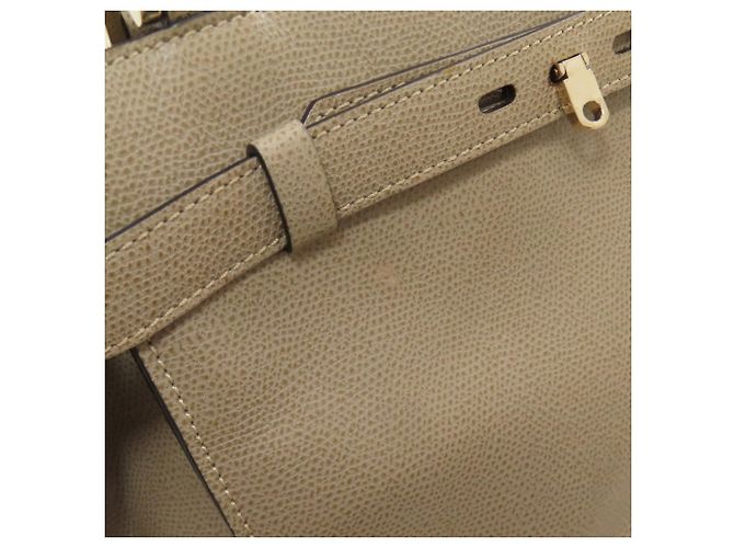 Borsa 2-Way B-Cube in pelle di vitello marrone Valextra - vista 9