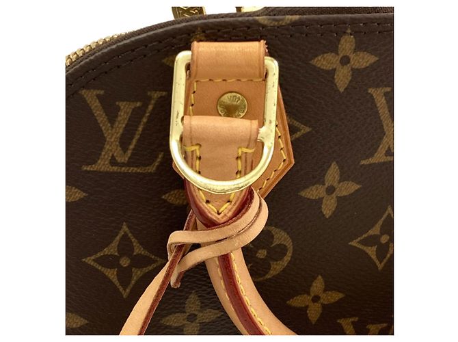 Borsa Louis Vuitton Alma BB Marrone Monogramma - vista 10