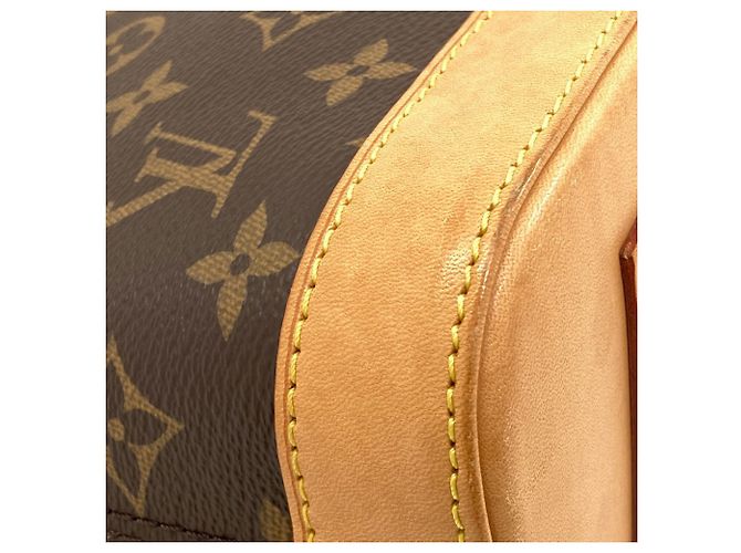 Borsa Louis Vuitton Alma BB Marrone Monogramma - vista 14