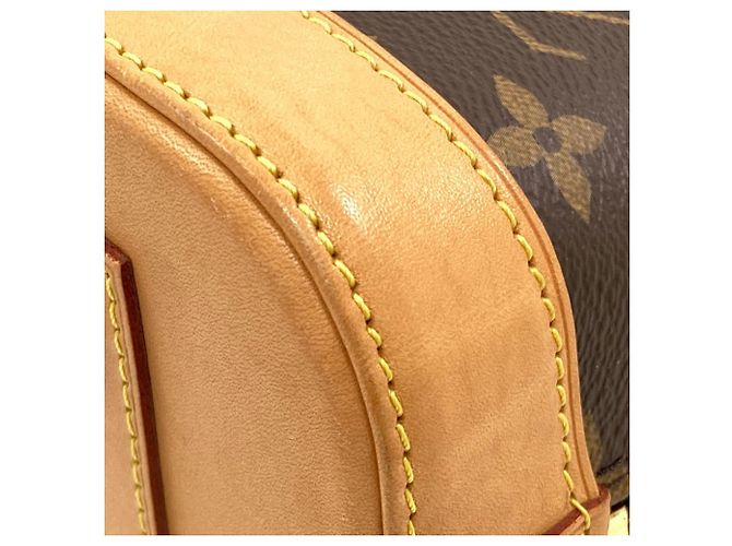 Borsa Louis Vuitton Alma BB Marrone Monogramma - vista 15