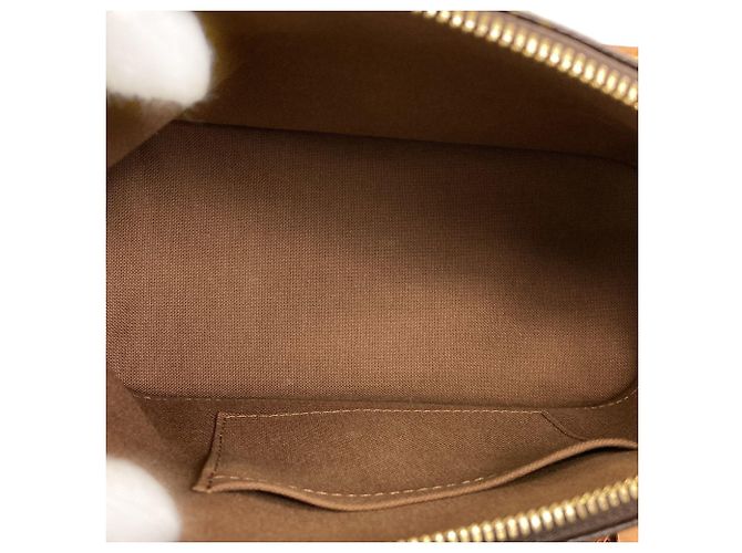 Borsa Louis Vuitton Alma BB Marrone Monogramma - vista 5