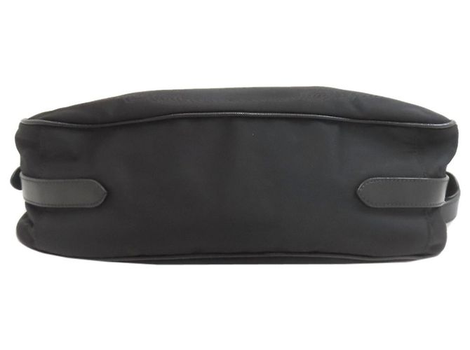 Borsa a tracolla in nylon a una spalla Prada Nero - vista 4