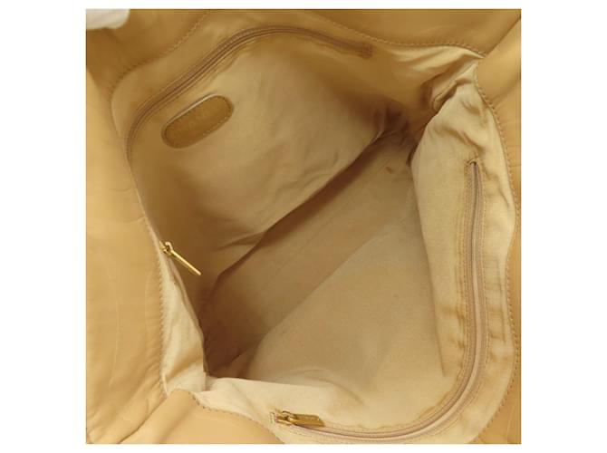 Borsa Tote Chanel Coco Mark Beige - vista 5