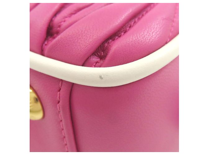 Borsa 2-Way Miu Miu Arcadi Matelassé Rosa - vista 10