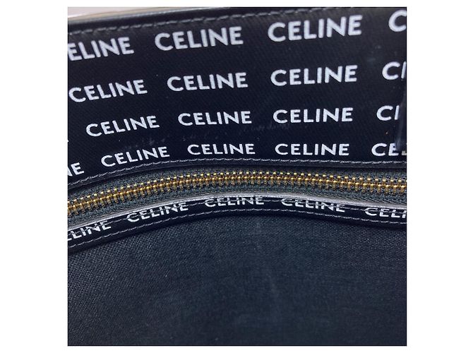 Céline Celine Vertical Cabas 2-Way Handtasche Schwarz - Ansicht 6