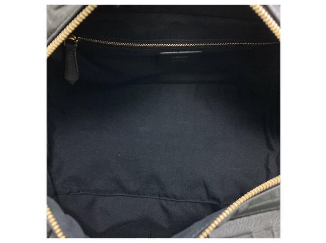 Fendi 2-Wege-Handtasche mit Zucca-Prägemuster Schwarz - Ansicht 5