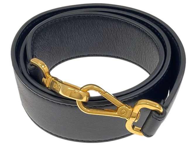 Fendi 2-Wege-Handtasche mit Zucca-Prägemuster Schwarz - Ansicht 7