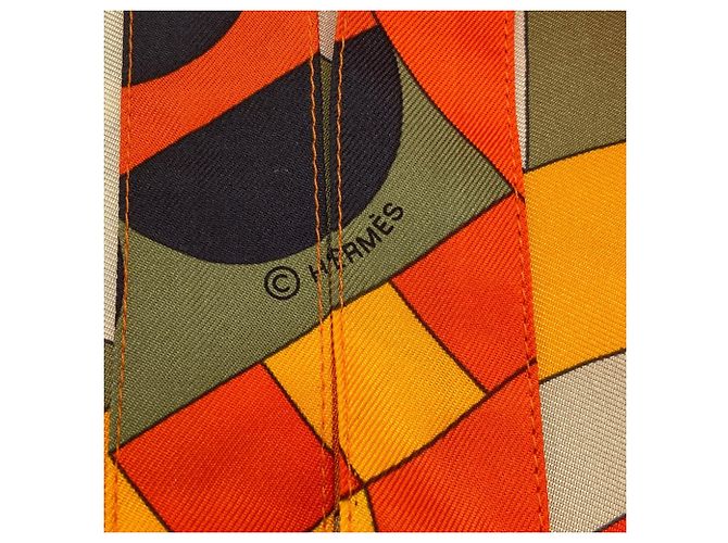 Hermès Borsa Hermes Petit H Eco Bag Tote Arancione - vista 8