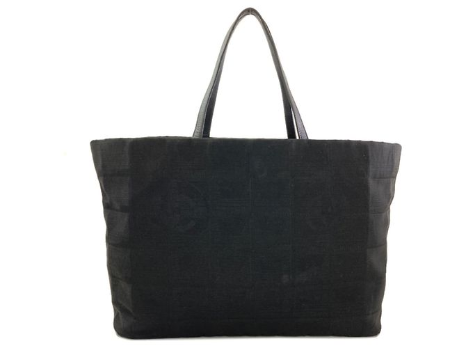 Borsa Tote Chanel New Travel Line Nero - vista 2