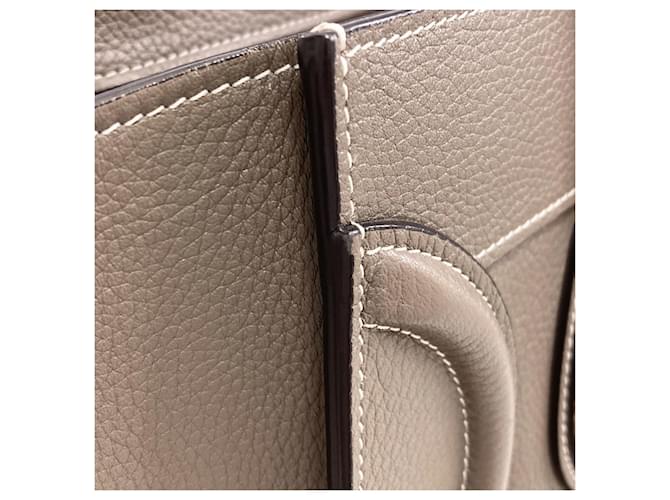 Céline Borsa Tote Micro Celine Luggage Marrone - vista 8