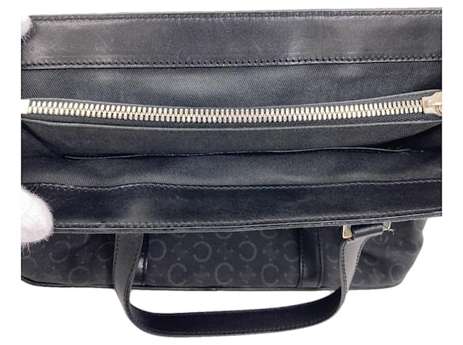 Céline Borsa Tote Celine C Macadam Nero - vista 12