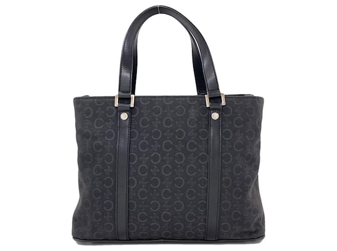 Céline Borsa Tote Celine C Macadam Nero - vista 2