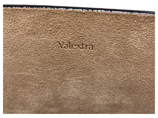 Borsa a secchiello a tracolla Valextra Marrone - vista 6