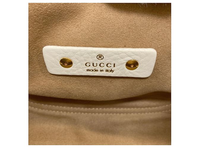 Gucci 837467 Soft Bit Handbag Bianco - vista 6