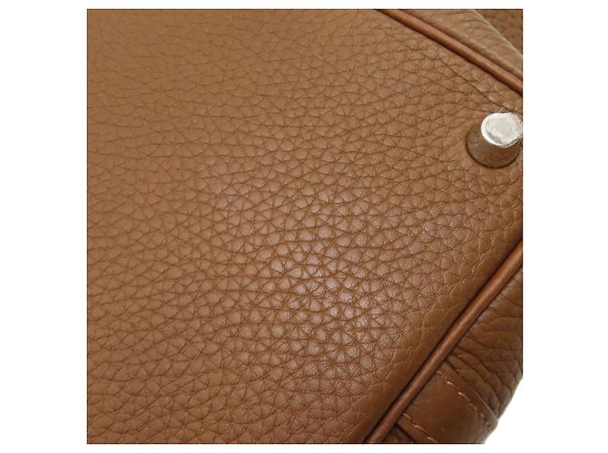 Hermès Bolsa Hermes Picotin Lock PM Marrom - vista 10