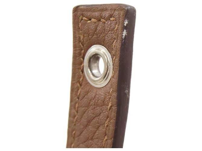 Hermès Bolsa Hermes Picotin Lock PM Marrom - vista 12