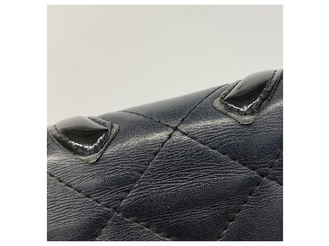 Portafoglio lungo Chanel Cambon in agnello nero - vista 7
