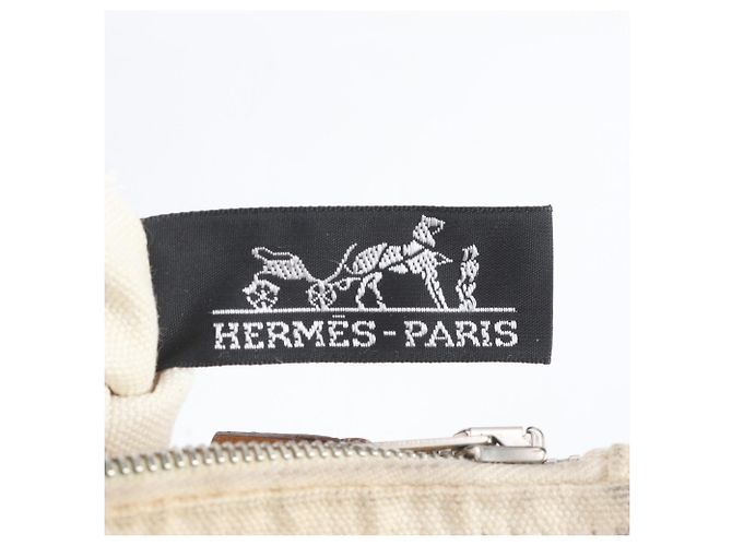 Hermès Hermes Cannes PM Handtasche mit Etui Schwarz Weiß - Ansicht 11