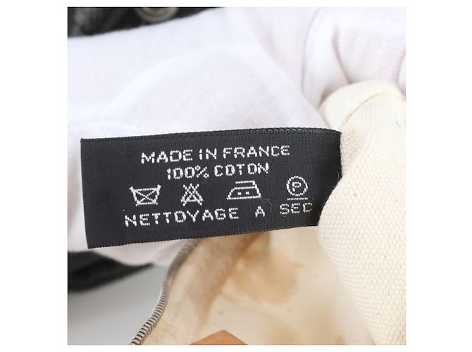 Hermès Hermes Cannes PM Handtasche mit Etui Schwarz Weiß - Ansicht 12