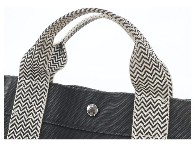 Hermès Hermes Cannes PM Handtasche mit Etui Schwarz Weiß - Ansicht 2