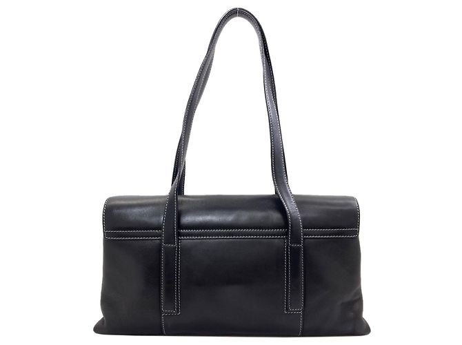 Bulgari Borsa in pelle Bvlgari Nero - vista 2