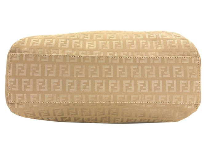 Fendi Zucca Muster Canvas Tote Bag Beige - Ansicht 4