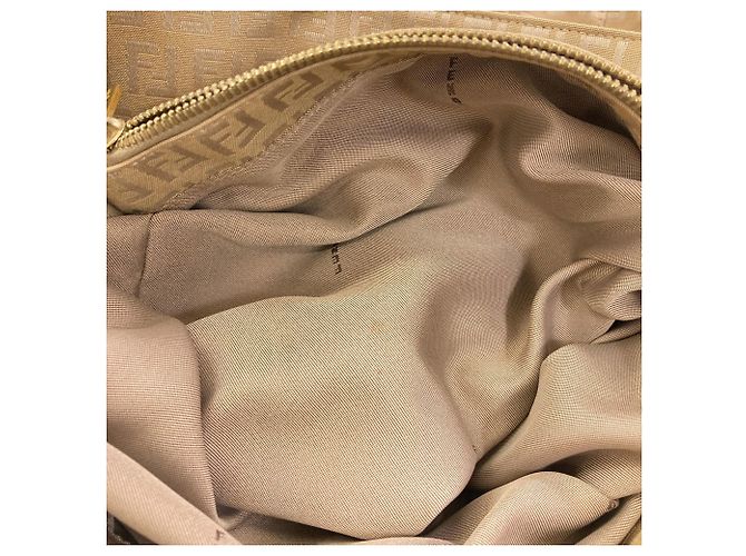 Fendi Zucca Muster Canvas Tote Bag Beige - Ansicht 7