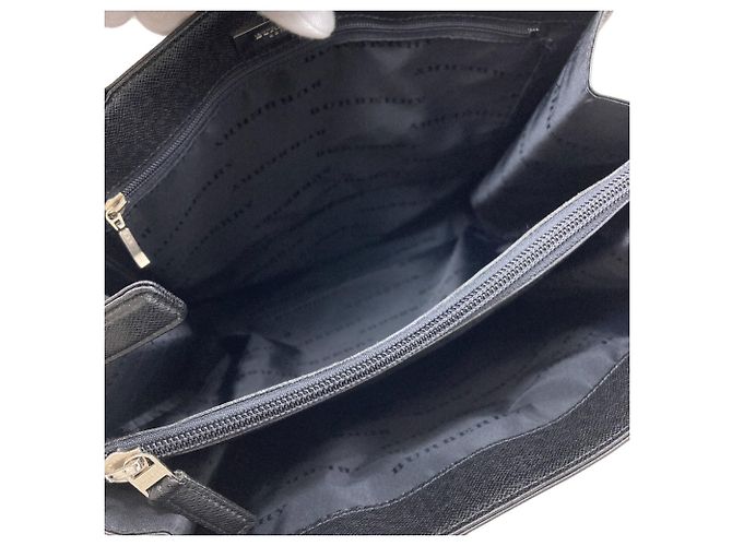 Borsa Burberry Logo Nero - vista 5