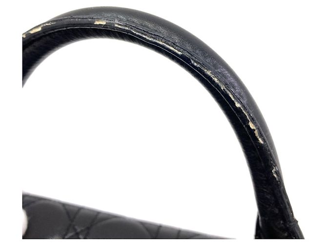 Borsa Christian Dior Cannage Nero - vista 13