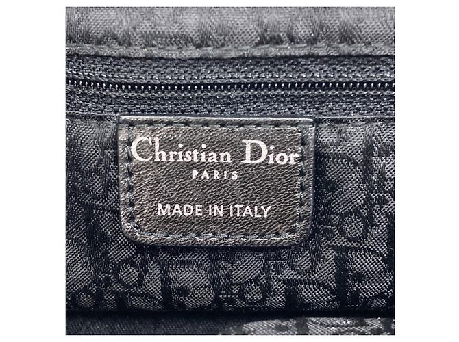Borsa Christian Dior Cannage Nero - vista 6